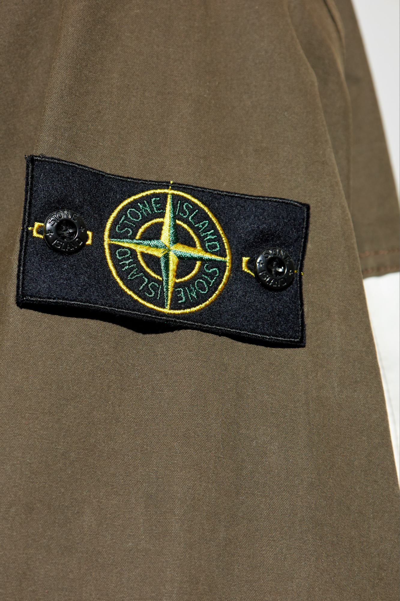 Green 'Tela Resinata' jacket Stone Island - Vitkac Canada
